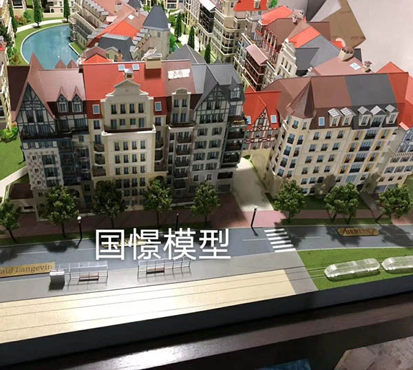 大埔县建筑模型