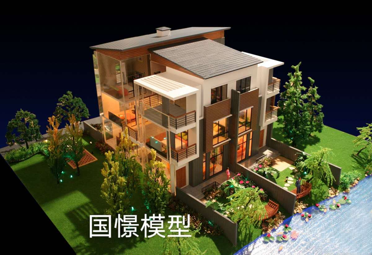 大埔县建筑模型
