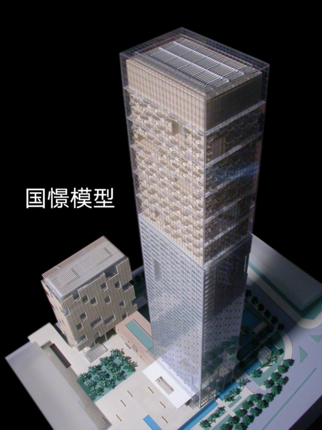 大埔县建筑模型